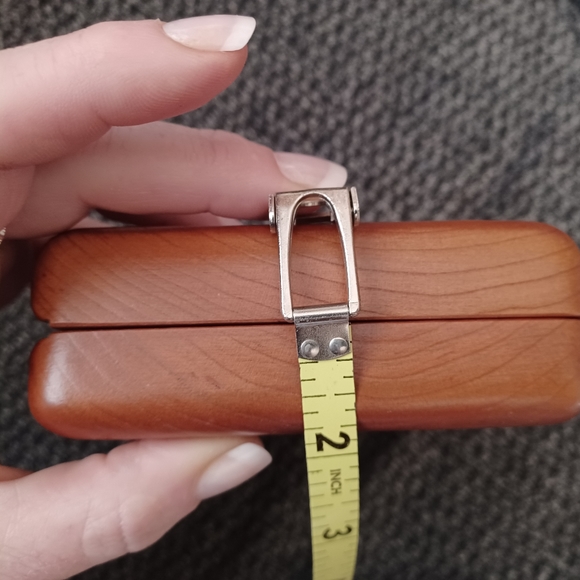 Chattahoochee River Studios Hand Carved Wooden Playing Card Box Hot Air Balloon - Picture 5 of 9